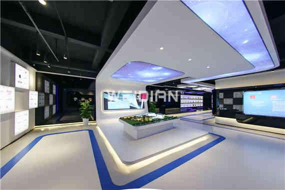 奮達科技企業(yè)深圳展廳設計公司方案