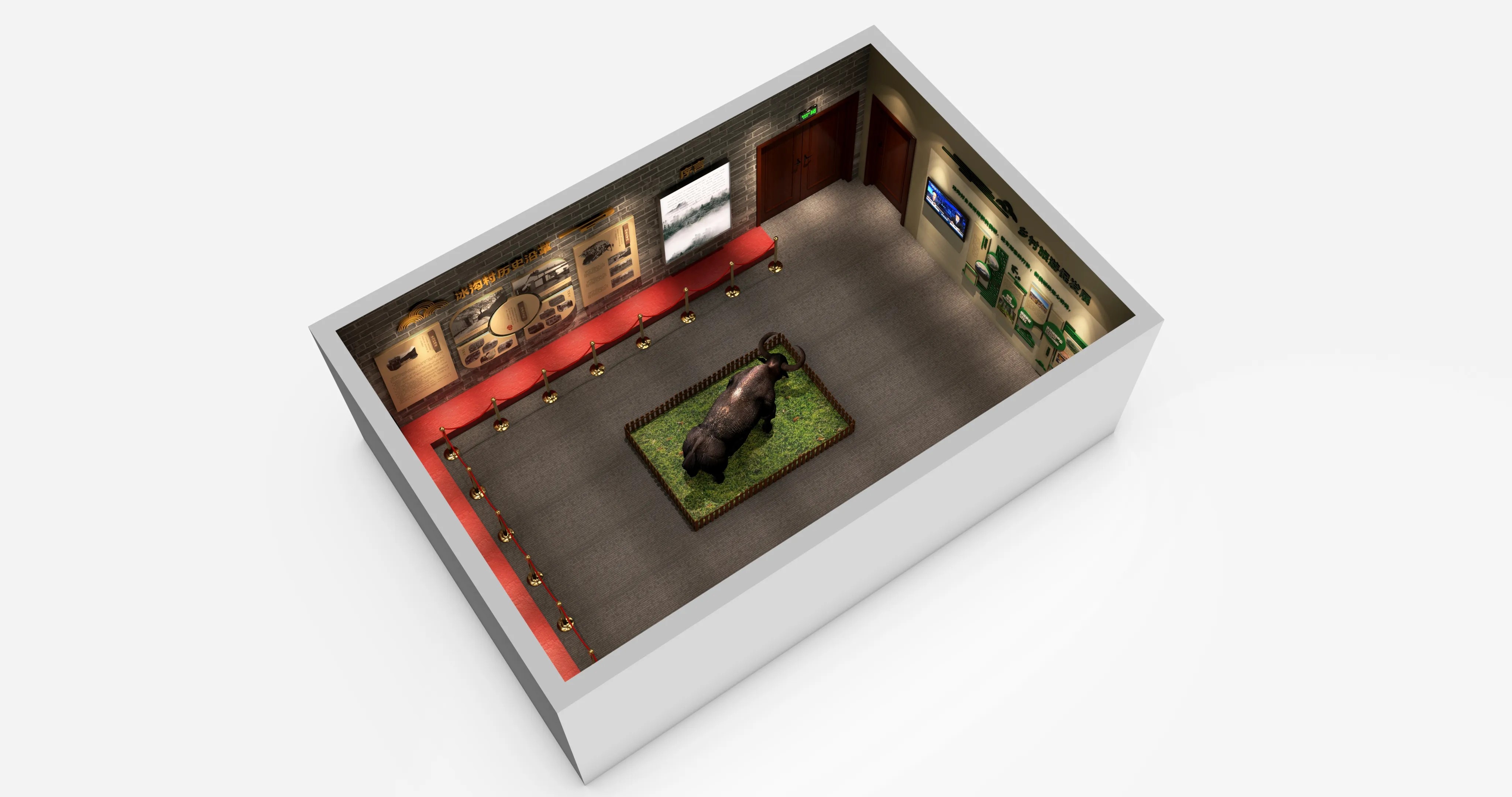 廣東省青海村史館設計、廣東鄉村文化展館、鄉村記憶展館、廣東鄉村展覽館設計策劃（二 ）