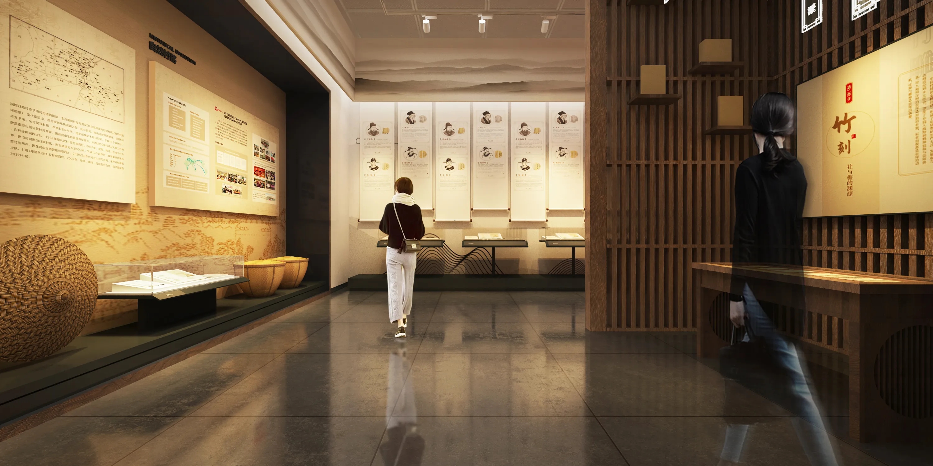 廣東鄉村振興展館設計、廣東鄉村振興展廳設計、廣東鄉村振興村史展館裝修（一）